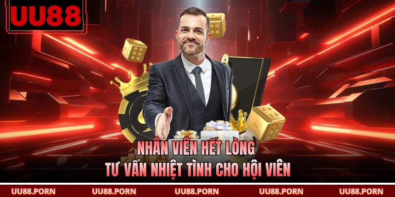Nhân viên hết lòng tư vấn nhiệt tình cho hội viên